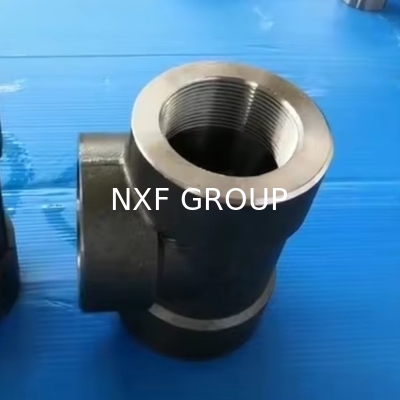 ASTM A564/A564M AMS 5629 13-8Mo 1.4534 S13800 DN6-1200 High Pressure Pipe Fittings with 2000-6000lb Pressure Thread Tee