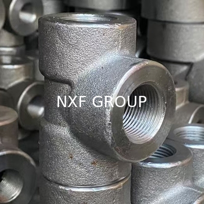 ASTM A564/A564M AMS 5629 13-8Mo 1.4534 S13800 DN6-1200 High Pressure Pipe Fittings with 2000-6000lb Pressure Thread Tee
