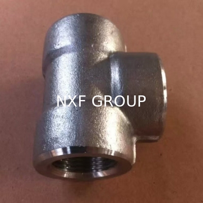 ASTM A564/A564M AMS 5629 13-8Mo 1.4534 S13800 DN6-1200 High Pressure Pipe Fittings with 2000-6000lb Pressure Thread Tee