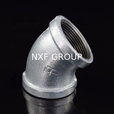 NXF UNS SS44600/X10CRALSI25/H24JS/446/Z12CAS25 Stainless Steel 45 Degree Reducing Elbow DN6-DN100 SCH80-XXS Customizable