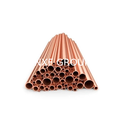 Industrial Bright Surface Copper Pipe C11000 T2 C12000 TP2 Rectangular Tube Welded and Cut to Suit Your Industrial Needs