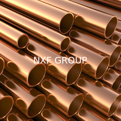 Industrial Bright Surface Copper Pipe C11000 T2 C12000 TP2 Rectangular Tube Welded and Cut to Suit Your Industrial Needs