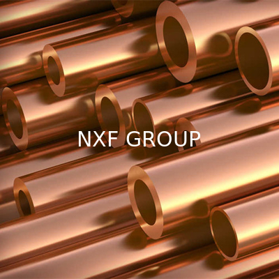 Industrial Bright Surface Copper Pipe C11000 T2 C12000 TP2 Rectangular Tube Welded and Cut to Suit Your Industrial Needs