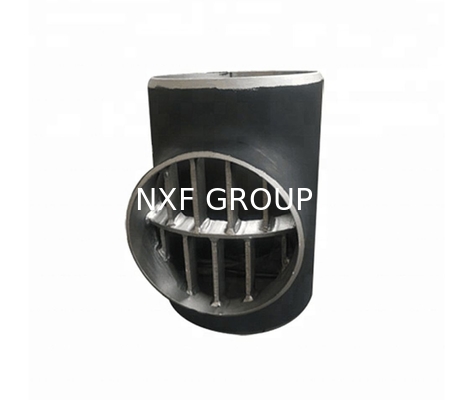 OEM Carbon Steel Barred TEE ASME/ANSI B16.9 DN6-DN100 Welding Casting with Customizable Support and SCH10-XXS Thickness