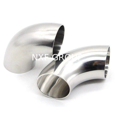 Customized Color Round Head Code 2205/2507 Duplex Stainless Steel Butt Welding LR/SR Elbow 90D/45D Fittings for Industrial