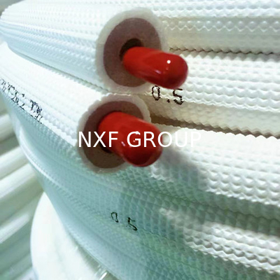 Cutting Non-Alloy Pair Coils Air Conditioner Pancake Coil Ac PE Insulated Copper Tube Copper Pipe for Your Requirements