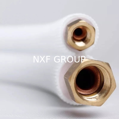 Cutting Non-Alloy Pair Coils Air Conditioner Pancake Coil Ac PE Insulated Copper Tube Copper Pipe for Your Requirements
