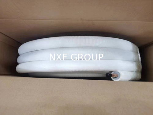 High Quality Pair Coils Air conditioner pancake coil Ac PE Insulated Copper Tube copper pipe