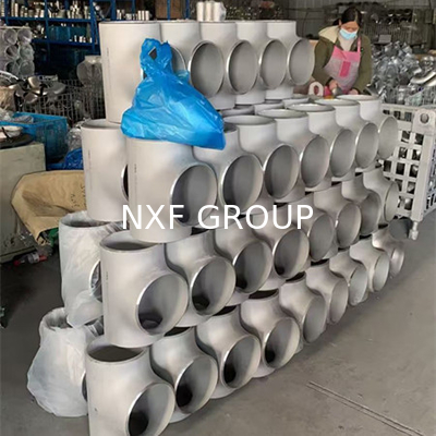 NXF Polished DN 15-1500 Standard 1pc MOQ Alloy B-2 / UNS N10665 / W.Nr. 2.4617 Butt Welding Elbow Straight Tee for Industrial