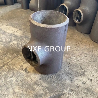 API 5L X42 X52 X60 X65 Forged Barred Equal Tee ASME B16.5 MSS-SP 75 Butt Weld Pipe Fittings Wall Thickness SCH 5s-SCH XXS