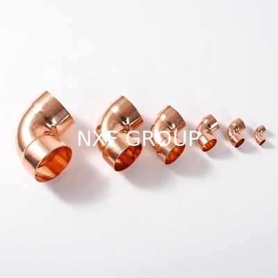 Reduce Copper Press Connector for Plumbing Pipe Fittings in HVAC System Project