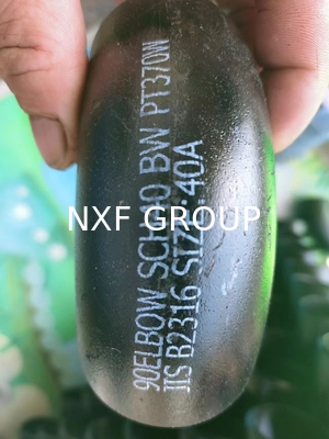 ANSI JIS DIN ASME Standard Seamless Carbon Steel Tube Elbows Butt Weld Steel 45/90 Degree Elbow
