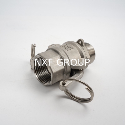 Equal Quick Release Camlock Coupling X Hose Adapter Aluminium Brass Stainless Steel Pipe Fittings Water Gas Oil JIS Casting