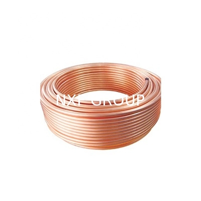 Refrigeration Level Wound Copper Tube LWC Pancake Coil with 0.25-2.00mm Thickness