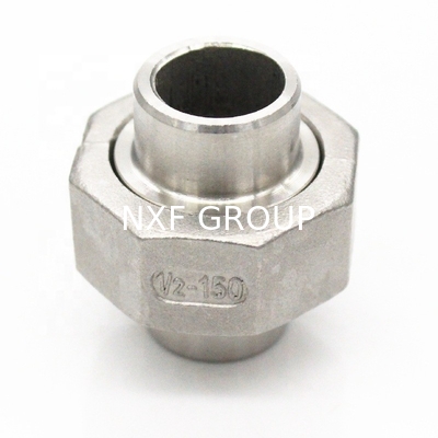 Super duplex stainless steel S31803 2205 pipe fitting plumbing materials union female union