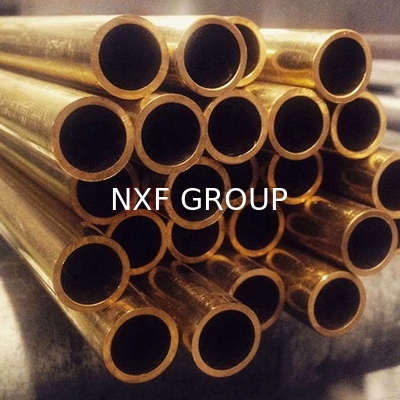 500mm 10000mm Length Custom Size Seamless C44300 Cuzn28sn1 Brass Tube for Heat Exchanger