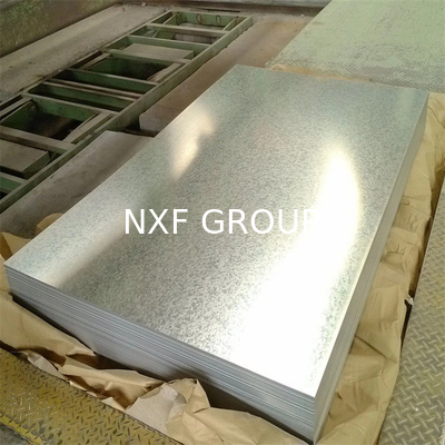 Non-oiled 0.12-6mm Thickness Zinc Coating Iron Sheet Z80 Galvanized Steel Plate for Corrosion Resistance