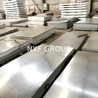 Non-oiled 0.12-6mm Thickness Zinc Coating Iron Sheet Z80 Galvanized Steel Plate for Corrosion Resistance
