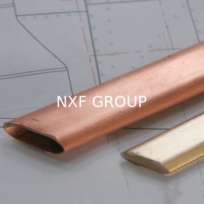 40% Elongation NXF Special Pipe TP1 TP2 Oval and Cross Tube GB/T17791 Copper Tube for Bending Cutting Welding Services