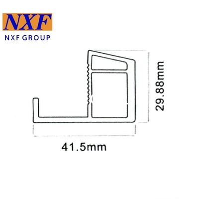 Grade 6000 Series Aluminum Alloy NXF Intelligent Housing Profiles for Cabinets Punching Cutting Welding CNC Processing