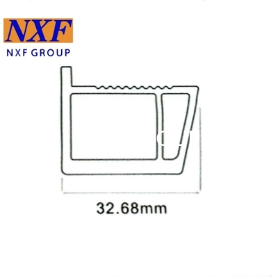 Grade 6000 Series Aluminum Alloy NXF Intelligent Housing Profiles for Cabinets Punching Cutting Welding CNC Processing
