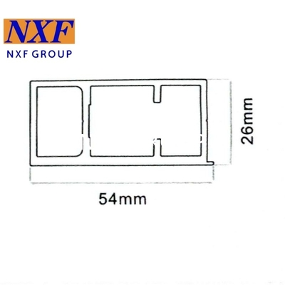 Grade 6000 Series Aluminum Alloy NXF Intelligent Housing Profiles for Cabinets Punching Cutting Welding CNC Processing
