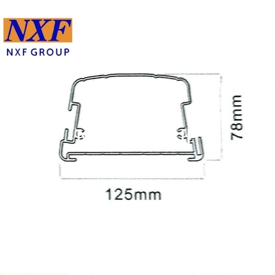 Grade 6000 Series Aluminum Alloy NXF Intelligent Housing Profiles for Cabinets Punching Cutting Welding CNC Processing