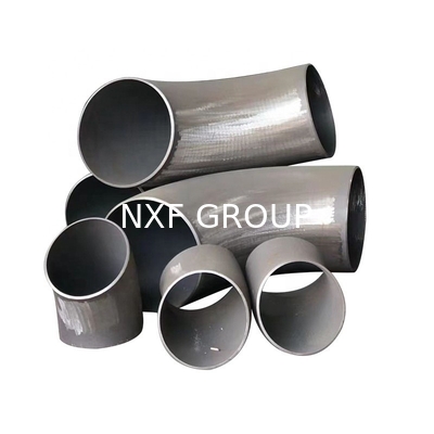 SUS304 316 Stainless Steel Butt-Weld Fittings Bw Lr Long Radius 90 Degree Sch10 Sch40 Seamless Ss Elbow Welding 45 Degree