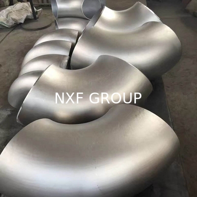 SUS304 316 Stainless Steel Butt-Weld Fittings Bw Lr Long Radius 90 Degree Sch10 Sch40 Seamless Ss Elbow Welding 45 Degree