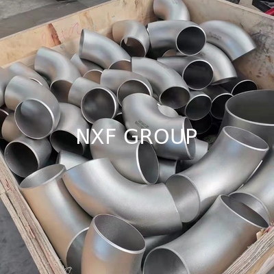 SUS304 316 Stainless Steel Butt-Weld Fittings Bw Lr Long Radius 90 Degree Sch10 Sch40 Seamless Ss Elbow Welding 45 Degree