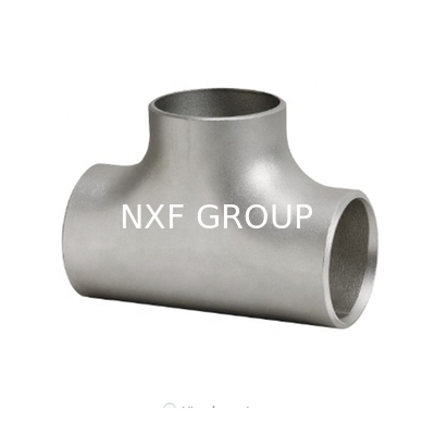 Polished DN 15-1500 Standard 1pc MOQ ASTM B574 B619 ALLOY C-4/W.NR 2.4610/UNS N06455/AWS 052 Butt Welding Straight Tee