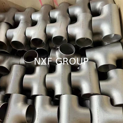 Polished DN 15-1500 Standard 1pc MOQ ASTM B574 B619 ALLOY C-4/W.NR 2.4610/UNS N06455/AWS 052 Butt Welding Straight Tee