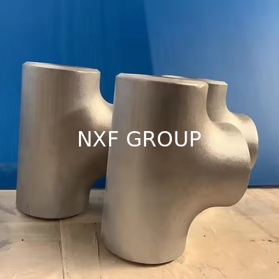 Customized Support 2 Inch SCH40 Aluminum Alloy 6061 6063 Straight Tees for NXF Butt Welded Seamless
