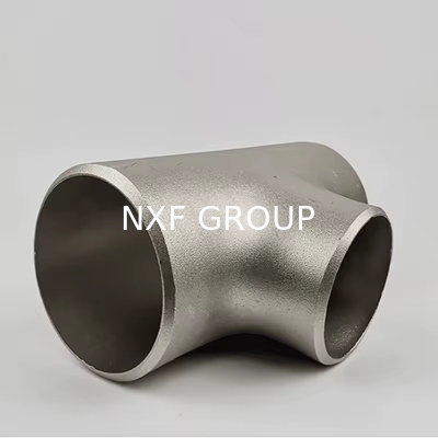 Customized Support 2 Inch SCH40 Aluminum Alloy 6061 6063 Straight Tees for NXF Butt Welded Seamless