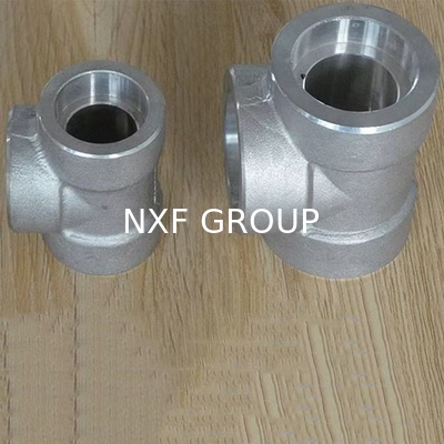 NXF DN 6-1200 Class 3000-9000 Pipe Fittings ASTM B574 B619 ALLOY C-4/W.NR 2.4610/UNS N06455/AWS 052 Equal Socket Welding Tee