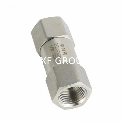 304/316 Stainless Steel Manual Check Valve for High-Temperature Applications for Gas Oil and Other Media OEM and ODM Supported