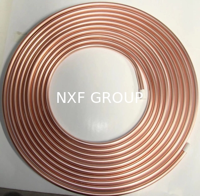 Customizable Cutting Service NXF Essential Copper Pancake Coil 3/4" 19mm x0.8mmx15m for Refrigeration Air Conditioners