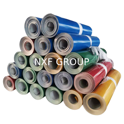 3000 6000 Series Color Coated Aluminum Coils for Bending Welding Punching Cutting Applications and Customized Width