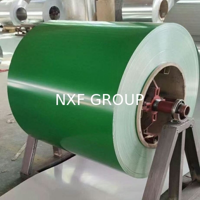 3000 6000 Series Color Coated Aluminum Coils for Bending Welding Punching Cutting Applications and Customized Width