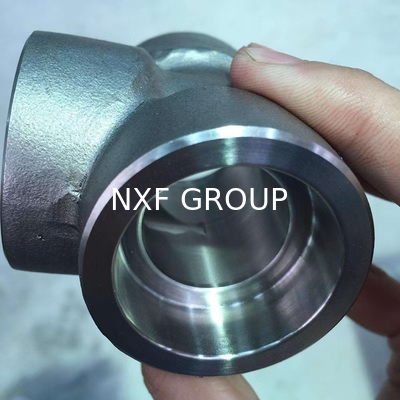 NXF ASTM B333 B622 B775 Alloy B-2 / UNS N10665 / W.Nr. 2.4617 DN 6-1200 Socket Welded Tee for High Pressure Applications