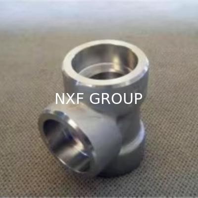 NXF ASTM B333 B622 B775 Alloy B-2 / UNS N10665 / W.Nr. 2.4617 DN 6-1200 Socket Welded Tee for High Pressure Applications