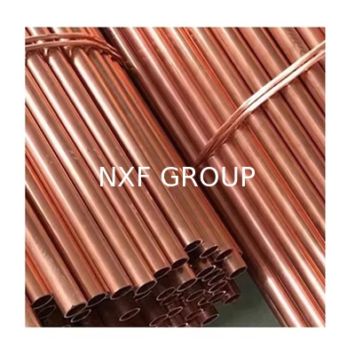 NXF OEM T2 Copper Tube TP2 for Medical Coil Direct Production Supply in Yellow and Paint Spraying Surface
