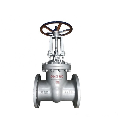 General Manual Gate Valve with Ductile Cast Iron GGG50 Hand Wheel Resilient Seated Water Seal DIN Pn10 Pn16 OEM Supported