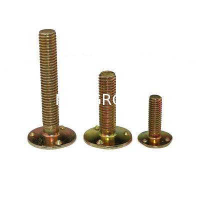 Unc Thread DIN 15237 Yellow Zinc Elevator Bucket Bolt Belt Bolt 280*250*180 for Elevator Maintenance and Repair