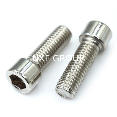 NXF Manufacturing Stainless Steel Hexagon Socket Head Bolts with Spring Flat Washer Allen Key ZINC Finish Customer's Request