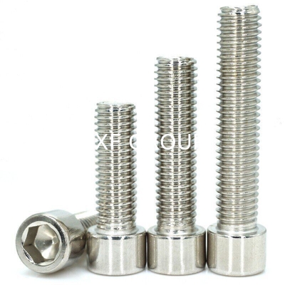NXF Manufacturing Stainless Steel Hexagon Socket Head Bolts with Spring Flat Washer Allen Key ZINC Finish Customer's Request