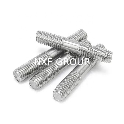 ASTM A193 Grade Uns S32750 S32760 Metric Studs b1 1.25d for Duplex Stainless Steel AISI 2507 F53 F55 Double End Bolt