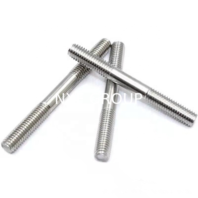 ASTM A193 Grade Uns S32750 S32760 Metric Studs b1 1.25d for Duplex Stainless Steel AISI 2507 F53 F55 Double End Bolt