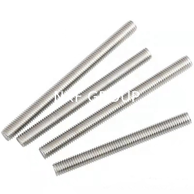 Customized Colors Threaded Rod for Metric Thread Inserts Uns S32750 S32760 Stud Bolt AISI 2507 F53 F55 Stainless Steel