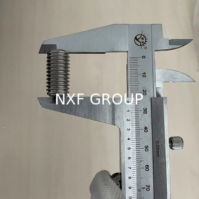 Grade N10276 Hastelloy C276 Fully Threaded Rod Stud Bolt ASTM B574 Length 25mm 1/2" Dia UNC UNF